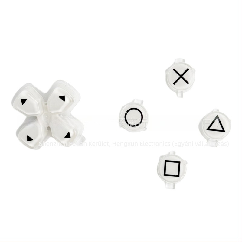 PS5-ös kontroller kristálygombok készlet — ABS anyag, 10 g, gombkészlet PS5-höz