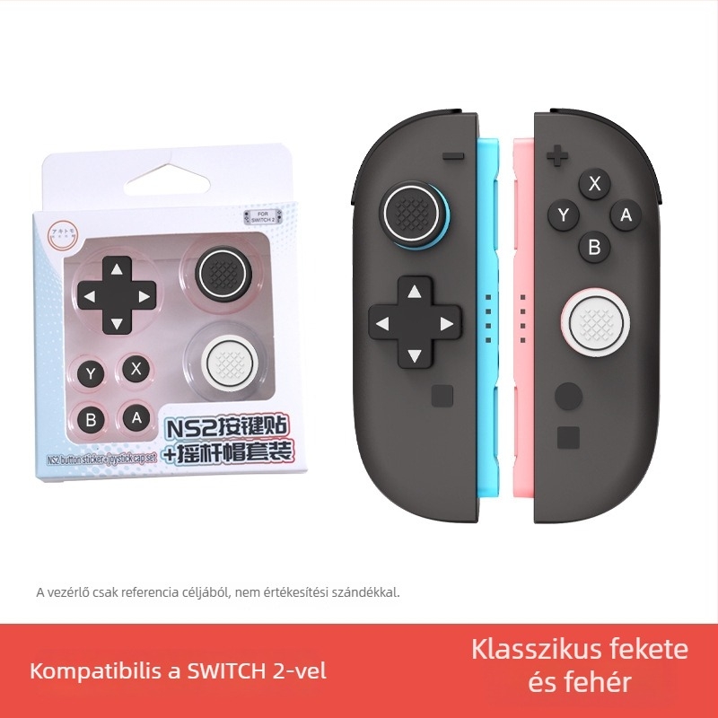 Nintendo Switch 2 szilikon gombsapkák és joysticksapkák, D‑Pad sapkák – konzolhoz tartozékok