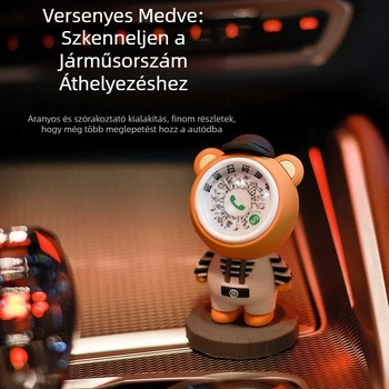 Javanagh autódekoráció kettős dimenziós kóddal, PVC rugalmas anyag, modell 001, eredet Kína