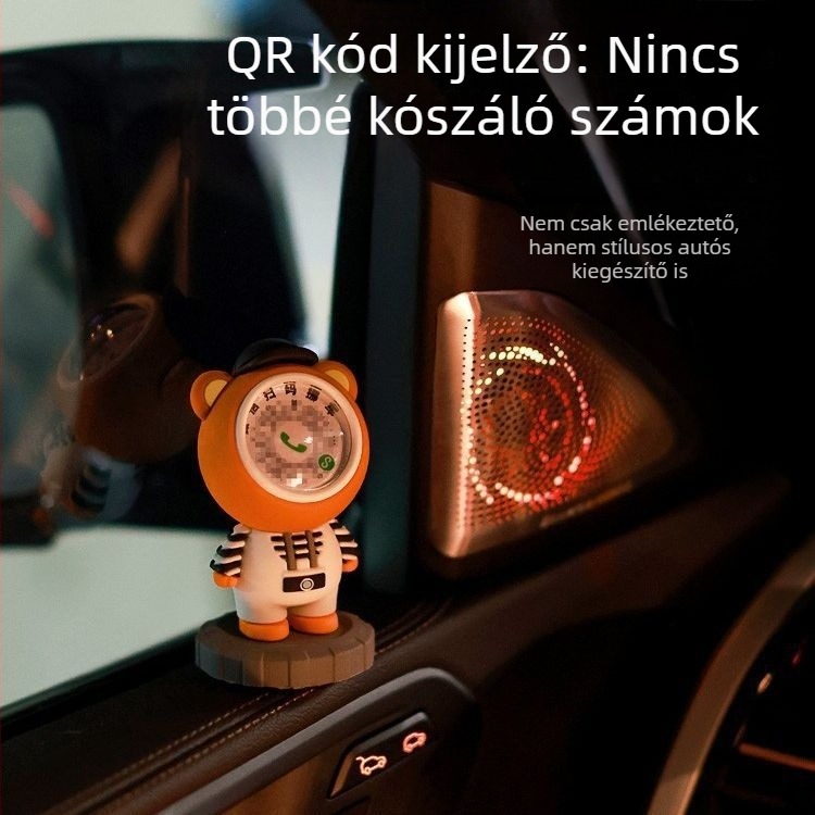 Javanagh autódekoráció kettős dimenziós kóddal, PVC rugalmas anyag, modell 001, eredet Kína