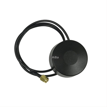 Beidou GPS szekrényantenna aktív LNA-val, 3V/5V tápegység, SMA csatlakozó, kerek gomba forma