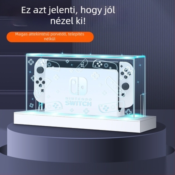Nintendo Switch alaphoz világító alap, ABS anyag, 294 g