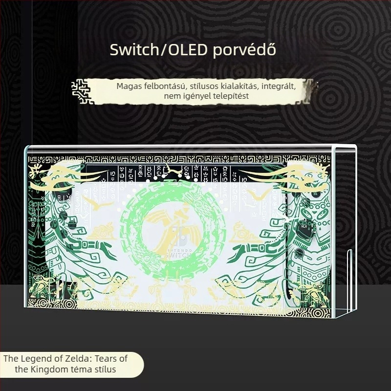 Nintendo Switch alaphoz világító alap, ABS anyag, 294 g