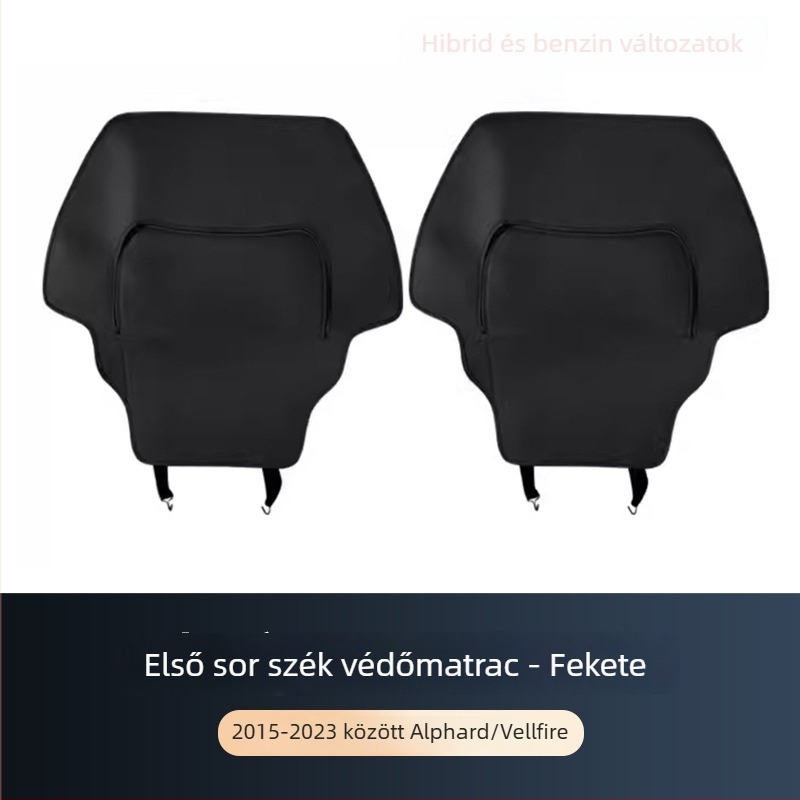 ALF30 hátsó üléstartó védő – bőr, testreszabható feldolgozás, kompatibilis Toyota Alphard 15–22