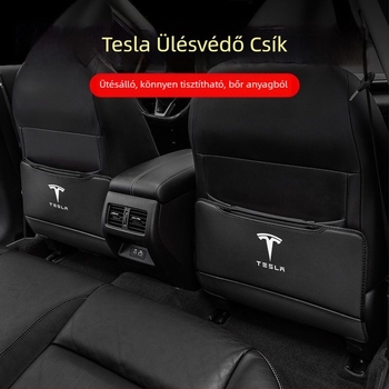 Qichen Elülső ülés hátsó védő párnája Tesla Model 3/Y/X-hez - ütésvédelmi védelem