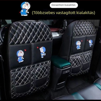 Autóhátsó ülés védő párna — PU anyag, lábütés elleni védelem, kopás és piszok elleni védelem, jóváhagyott magánmárka