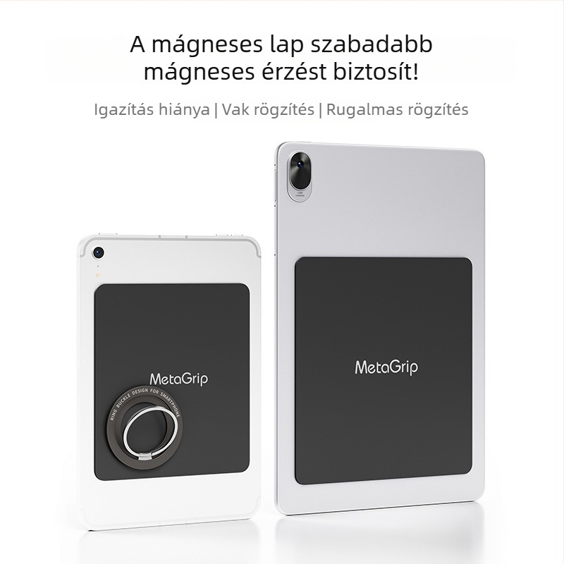Mágneses ragasztólap tablettatartóhoz és e-olvasóhoz (ragasztó típusú) – univerzális kompatibilitás