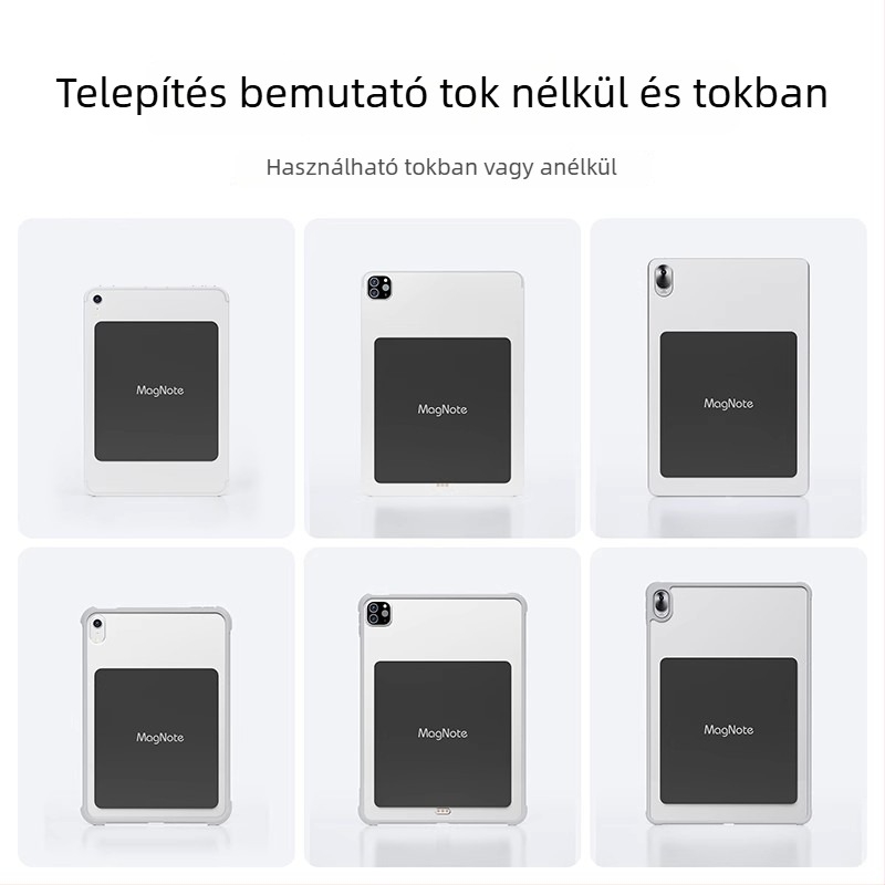 Mágneses ragasztólap tablettatartóhoz és e-olvasóhoz (ragasztó típusú) – univerzális kompatibilitás