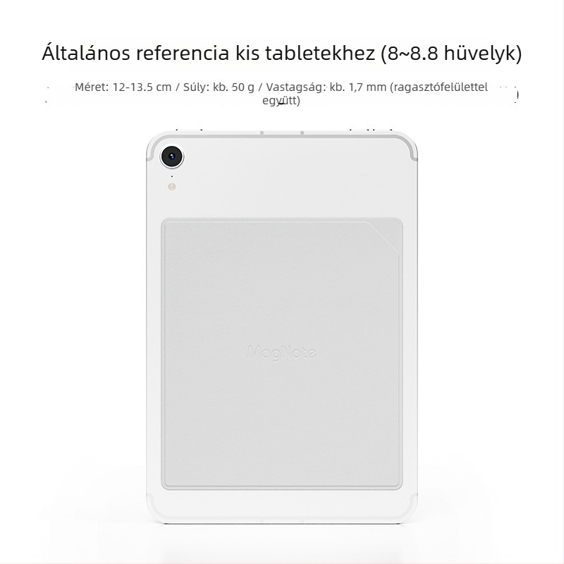 Mágneses ragasztólap tablettatartóhoz és e-olvasóhoz (ragasztó típusú) – univerzális kompatibilitás