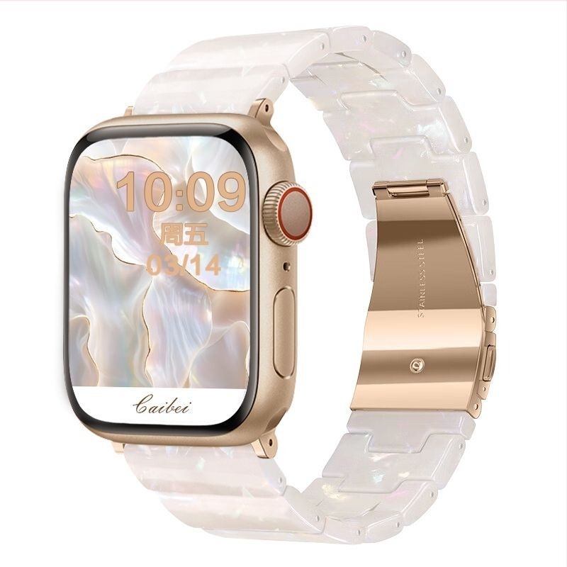 22 mm-es karbonszálas mintázatú óraszíj Apple Watch Series, Huawei és Samsung számára