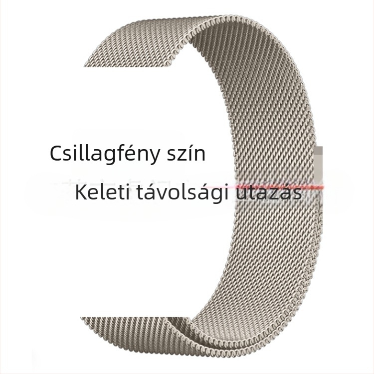 S10 fém mágneses Milanese szíj Apple Watch-hoz