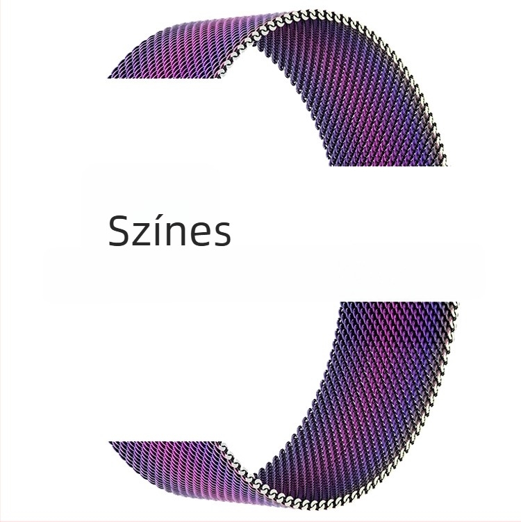S10 fém mágneses Milanese szíj Apple Watch-hoz