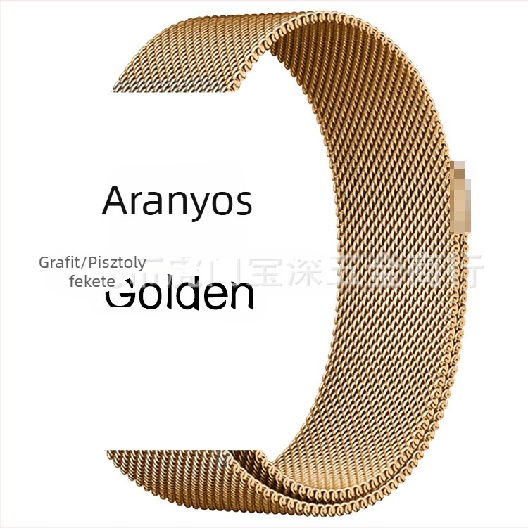 S10 fém mágneses Milanese szíj Apple Watch-hoz