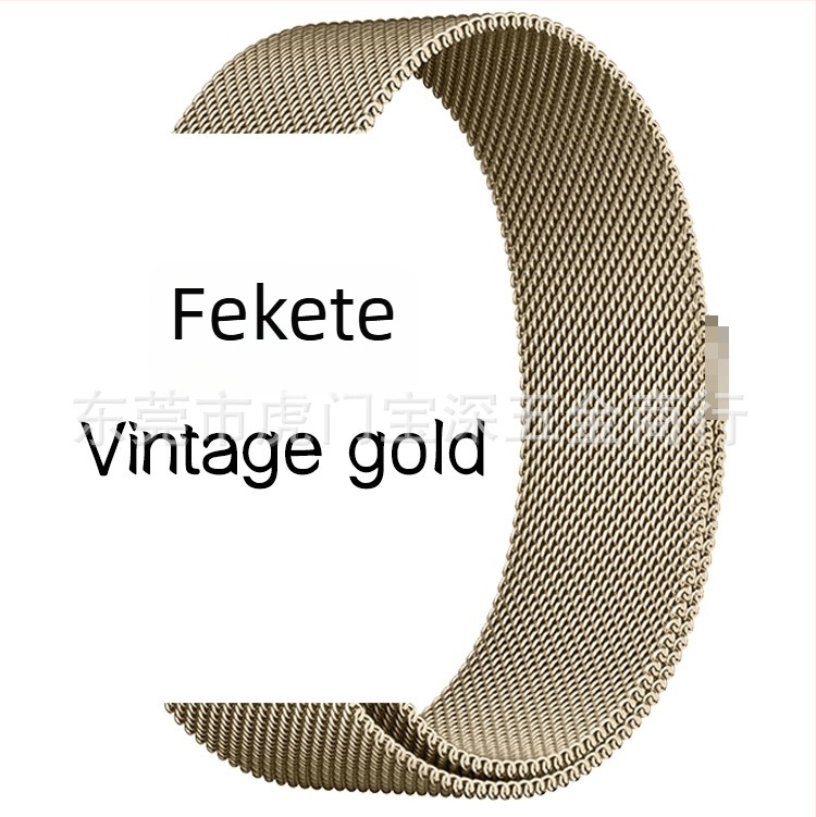 S10 fém mágneses Milanese szíj Apple Watch-hoz