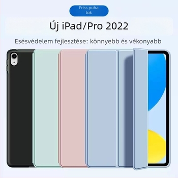 Vimay iPad védőtok hőelvezetéssel, mágneses zár, tartó, TPU, domborított dizájn, alvás funkció támogatva