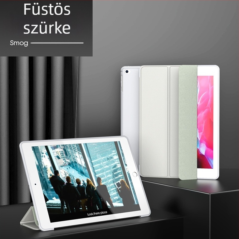 Vimay iPad védőtok hőelvezetéssel, mágneses zár, tartó, TPU, domborított dizájn, alvás funkció támogatva