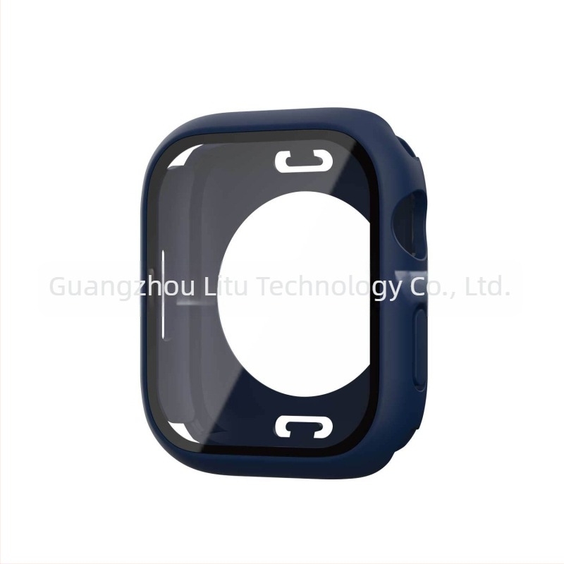 Apple Watchhoz vízálló védőtok integrált edzett üveg kijelzővédővel és 360°-os teljes fedettséggel