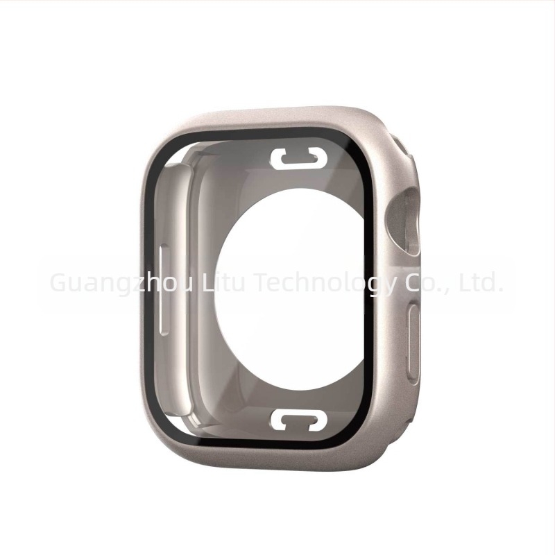 Apple Watchhoz vízálló védőtok integrált edzett üveg kijelzővédővel és 360°-os teljes fedettséggel
