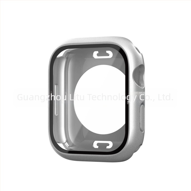 Apple Watchhoz vízálló védőtok integrált edzett üveg kijelzővédővel és 360°-os teljes fedettséggel