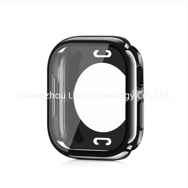 Apple Watchhoz vízálló védőtok integrált edzett üveg kijelzővédővel és 360°-os teljes fedettséggel