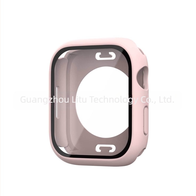 Apple Watchhoz vízálló védőtok integrált edzett üveg kijelzővédővel és 360°-os teljes fedettséggel