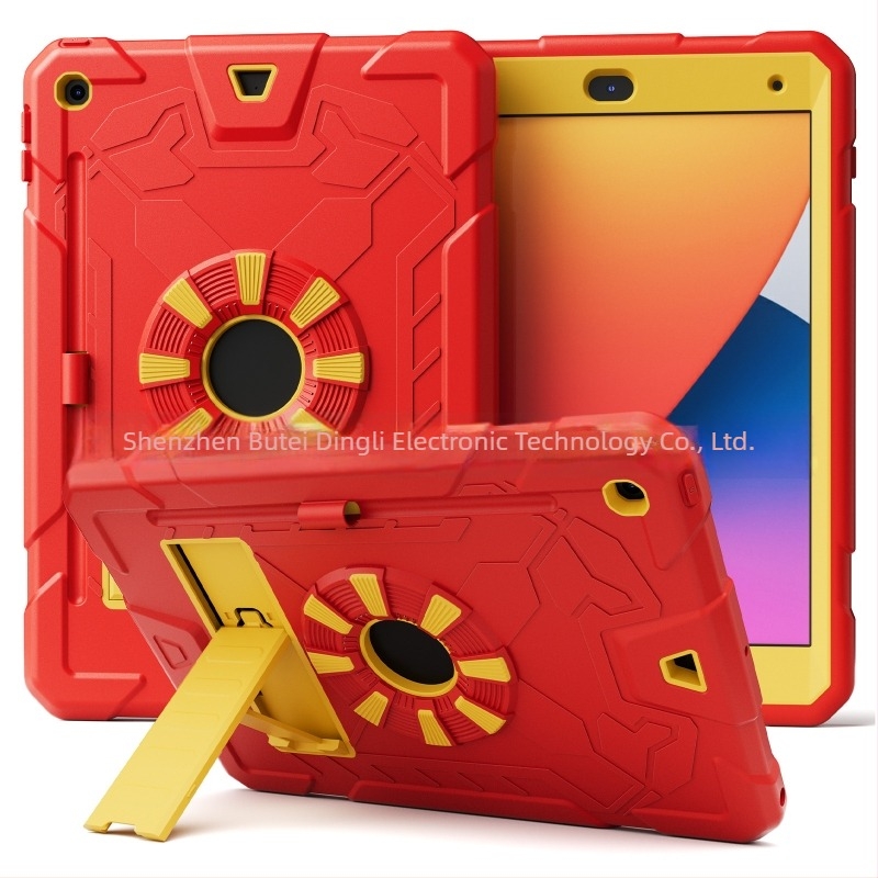 Ütésálló szilikon-PC védőtok iPad mini 8,3 hüvelykeshez állvánnyal