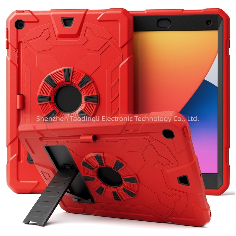 Ütésálló szilikon-PC védőtok iPad mini 8,3 hüvelykeshez állvánnyal