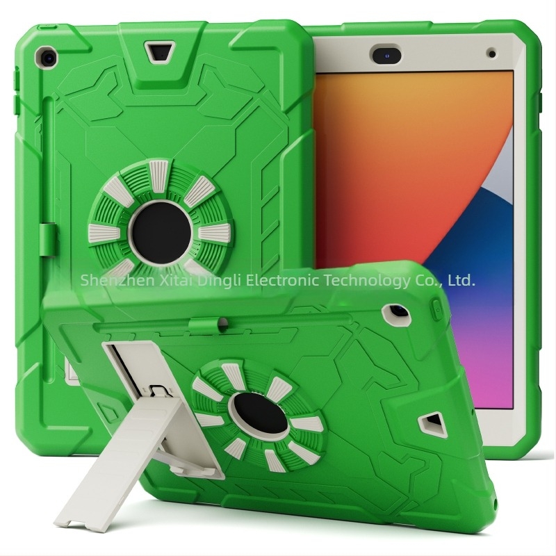 Ütésálló szilikon-PC védőtok iPad mini 8,3 hüvelykeshez állvánnyal