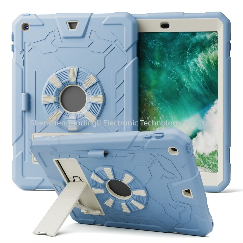 Ütésálló szilikon-PC védőtok iPad mini 8,3 hüvelykeshez állvánnyal