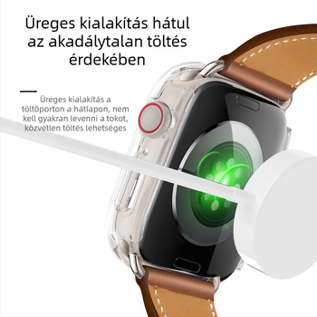 Apple Watchhoz mindent egyben vízálló védőtok integrált képernyővédő filmmel