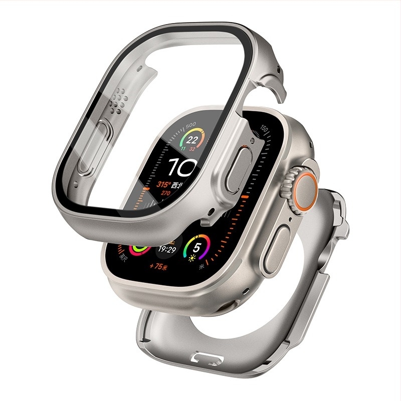 Apple Watchhoz mindent egyben vízálló védőtok integrált képernyővédő filmmel