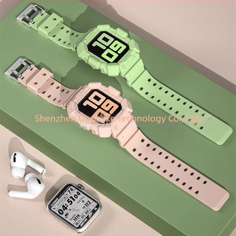 Apple Watch SE TPU egy darabos szíj - gleccser mintával, kód 876543