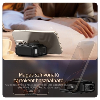 AirPods Pro tok – Multifunkcionális, Könnyen hordozható, Apple-kompatibilis (TPU + PC, Type f)