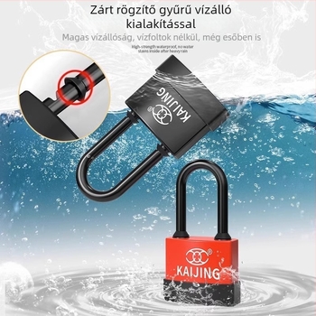 Biztonsági zár Type C, vas test, Neck Strength márka, könnyű luxus stílus, normál használatra