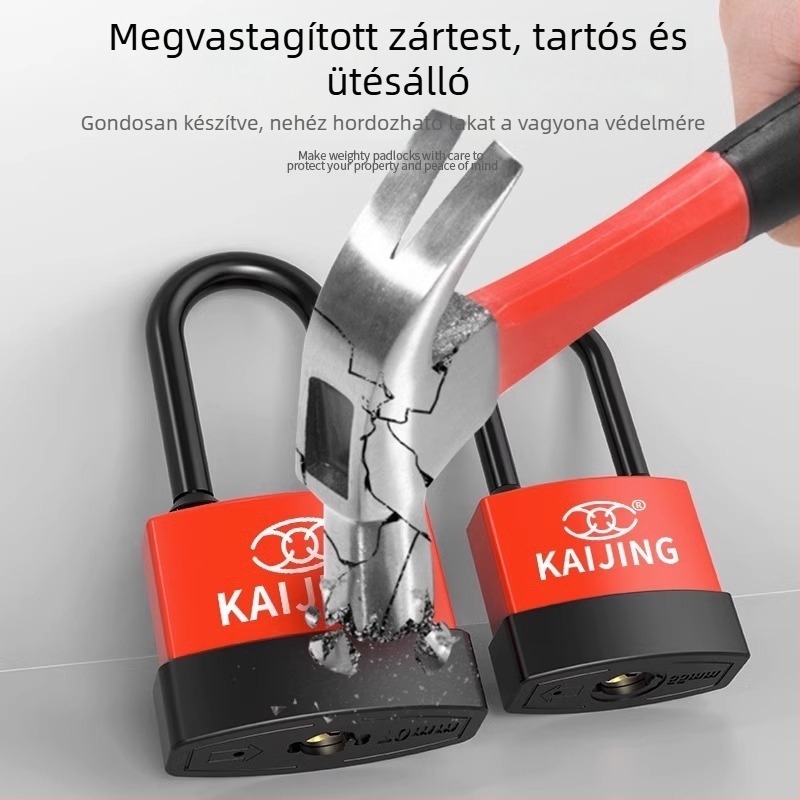 Biztonsági zár Type C, vas test, Neck Strength márka, könnyű luxus stílus, normál használatra