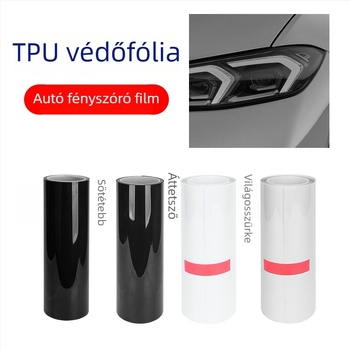 Runze guanglong TPU autófényszórók színváltó fóliája fényvezérléssel, önhelyreállító, karcolás ellen védelem, első és hátsó lámpákhoz