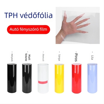 Runze guanglong TPU autófényszórók színváltó fóliája fényvezérléssel, önhelyreállító, karcolás ellen védelem, első és hátsó lámpákhoz
