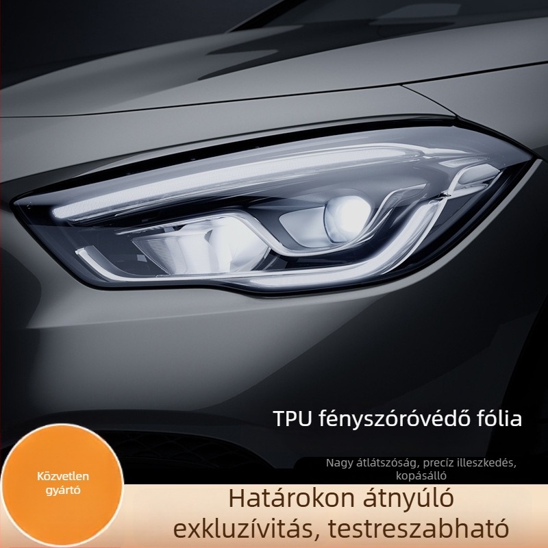 Runze guanglong TPU autófényszórók színváltó fóliája fényvezérléssel, önhelyreállító, karcolás ellen védelem, első és hátsó lámpákhoz