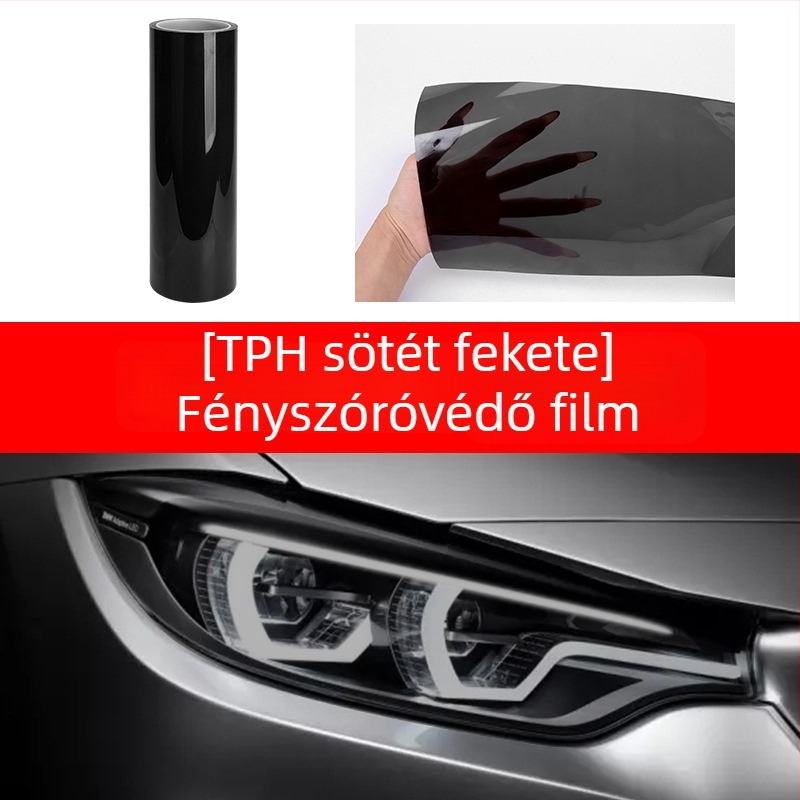 Runze guanglong TPU autófényszórók színváltó fóliája fényvezérléssel, önhelyreállító, karcolás ellen védelem, első és hátsó lámpákhoz