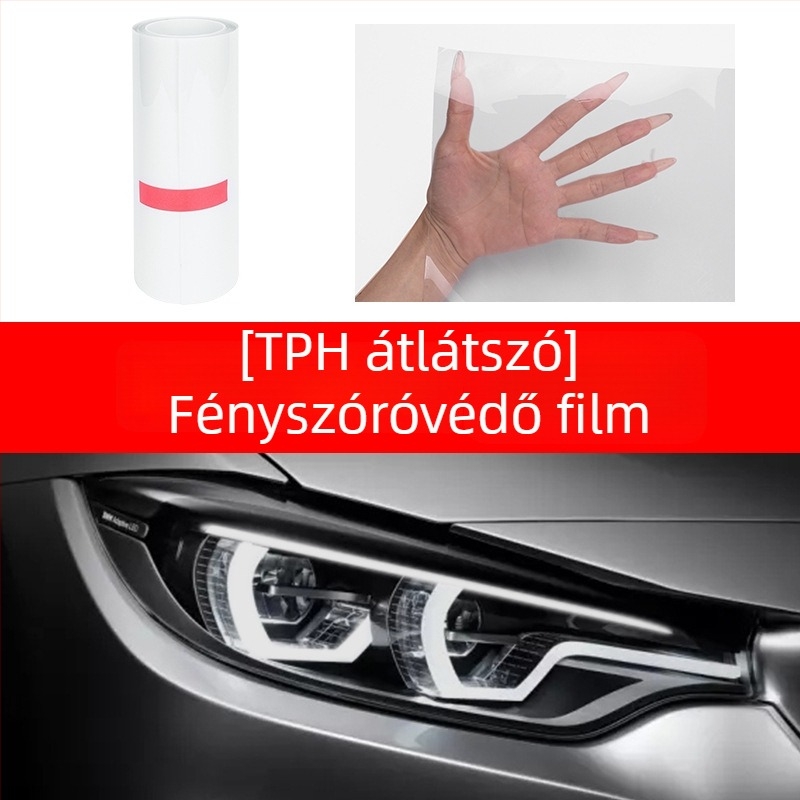 Runze guanglong TPU autófényszórók színváltó fóliája fényvezérléssel, önhelyreállító, karcolás ellen védelem, első és hátsó lámpákhoz