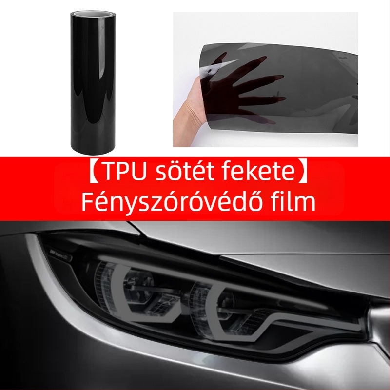 Runze guanglong TPU autófényszórók színváltó fóliája fényvezérléssel, önhelyreállító, karcolás ellen védelem, első és hátsó lámpákhoz
