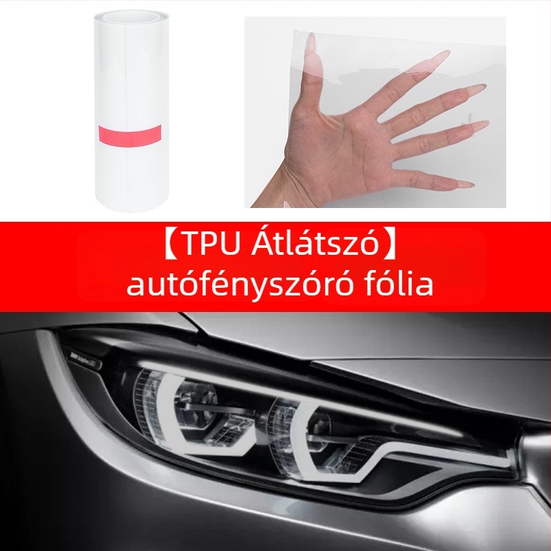 Runze guanglong TPU autófényszórók színváltó fóliája fényvezérléssel, önhelyreállító, karcolás ellen védelem, első és hátsó lámpákhoz