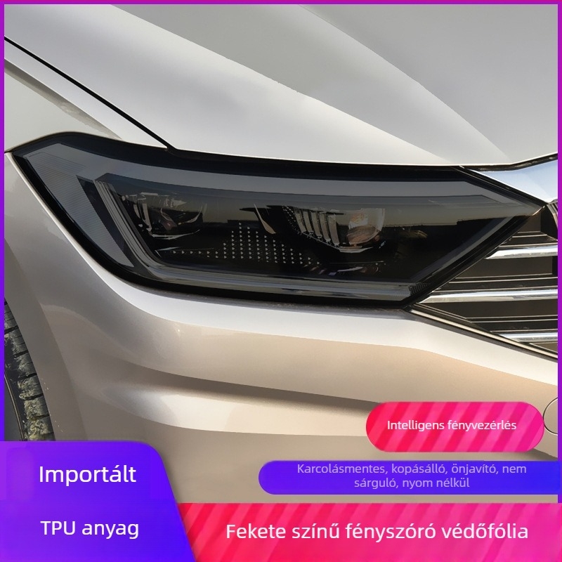 TPU autó fényfilm, átlátszó védőfólia, színváltó fólia, öntapadó felhelyezés