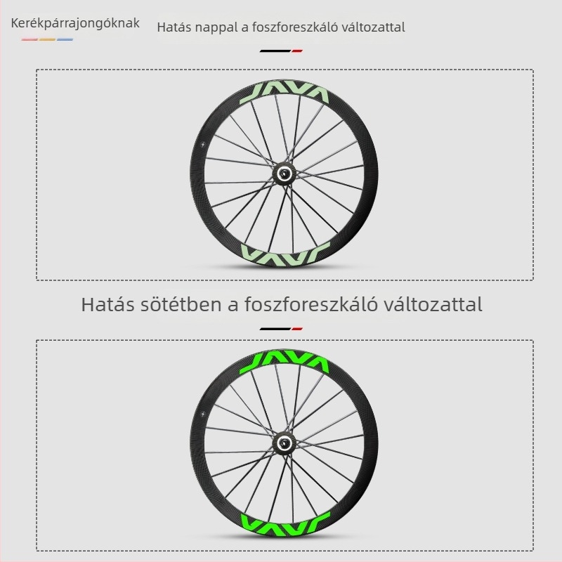 JAVA kerékcsomag színváltoztató fólia – ragasztós, JAVA minta