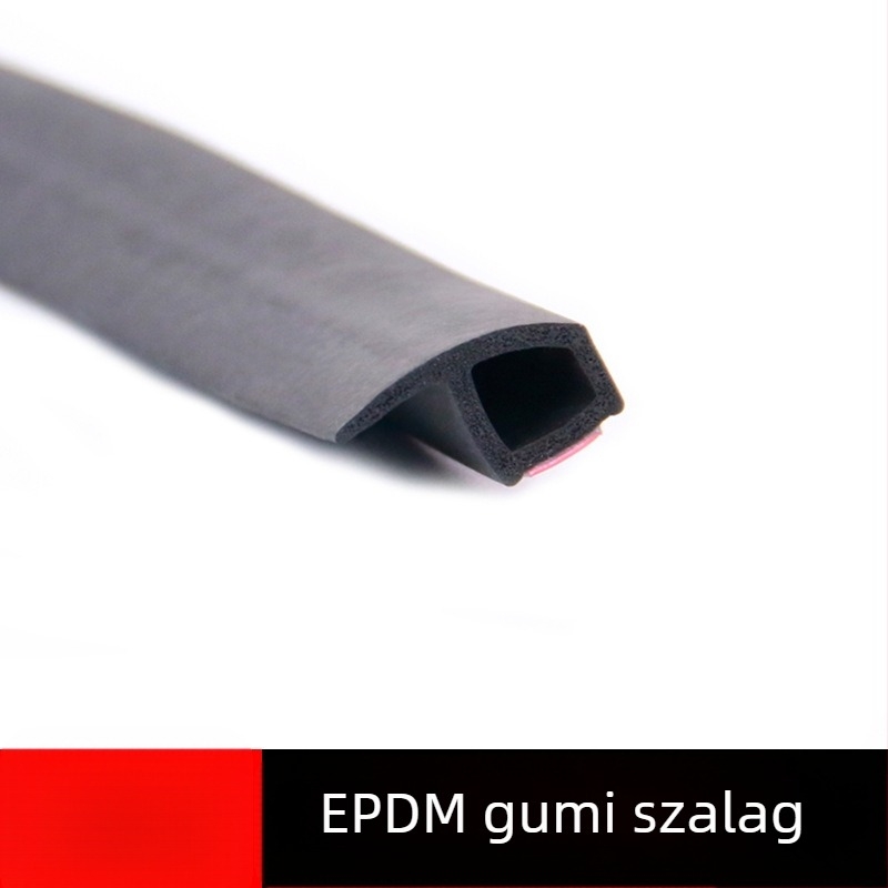 Autó ajtó tömítőszalag, gumi alapanyagból, öt- és hatlyukos dizájn, hangszigetelés és vízálló, különböző modellekhez