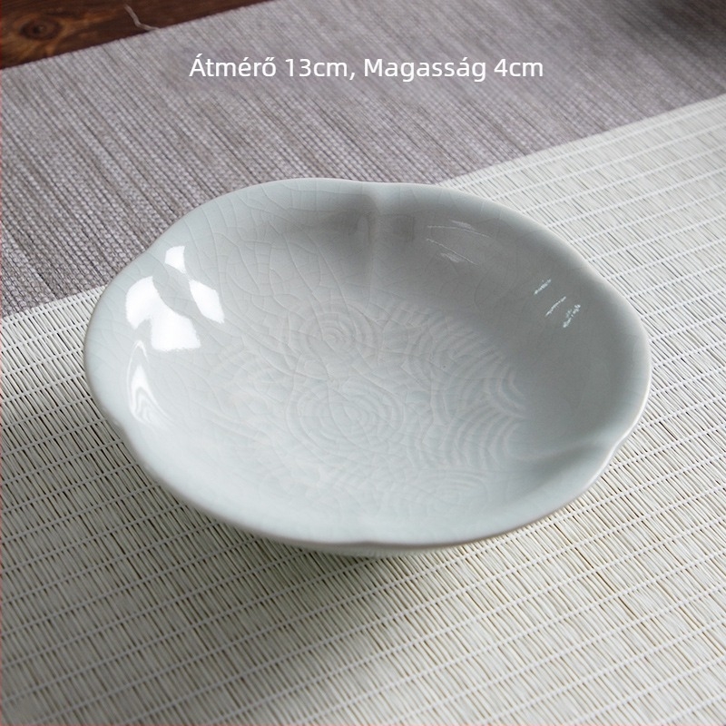 Porcelán gyümölcstál a Craftsman's Constant Ceramics márkától, új kínai stílus, nemzeti tendencia, 2013 tavasza