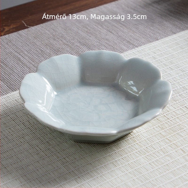 Porcelán gyümölcstál a Craftsman's Constant Ceramics márkától, új kínai stílus, nemzeti tendencia, 2013 tavasza