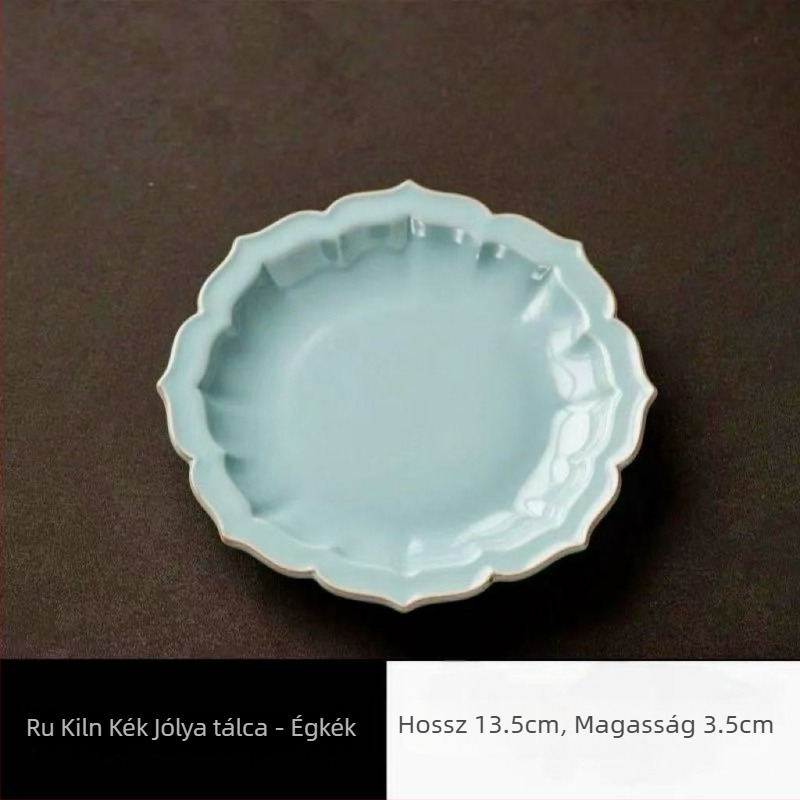 Porcelán gyümölcstál a Craftsman's Constant Ceramics márkától, új kínai stílus, nemzeti tendencia, 2013 tavasza