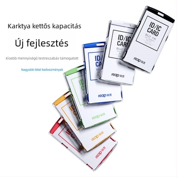 Rip kártyatartó, ABS anyag, kártyatípus, modern minimalist stílus, irodai és üzleti felhasználásra