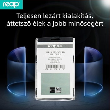 Rip kártyatartó, ABS anyag, kártyatípus, modern minimalist stílus, irodai és üzleti felhasználásra